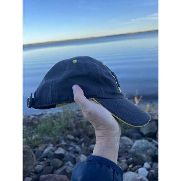 Vintage 90s Top of the World Michigan Wolverines embroidered 3D blue adjustable - Picture 10 of 13